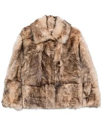 P.A.R.O.S.H. - Faux Fur & Shearling Jackets - Lyst