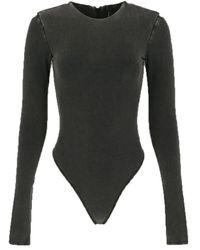 Entire studios - Zwarte Bodysuit - Lyst