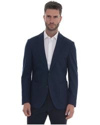 Fay - Bimaterial Jacket - Lyst