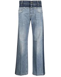 Stella McCartney - Blaue denim flare jeans - Lyst