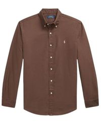 Ralph Lauren - Overhemden ,Bruin - Lyst