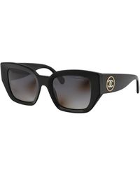 Chanel - Stylische sonnenbrille mit modell 0ch5506 - Lyst