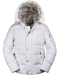Moorer - Acqua bomberjacke mit gänsedaunenfüllung - Lyst