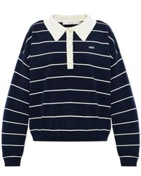 Gestuz - Tops ,Blauw ,Polyester Gztaige Polo - Lyst