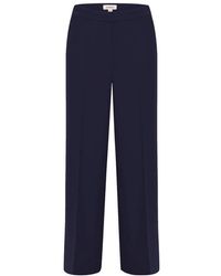 Soaked In Luxury - Straight Trousers - Lyst