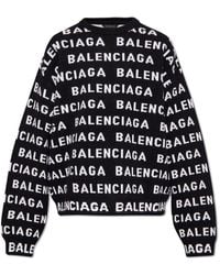 Balenciaga - Round-Neck Knitwear - Lyst