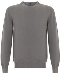 Fedeli - Round-Neck Knitwear - Lyst
