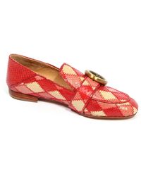 Maliparmi - Schoenen ,Rood ,Patchwork Mocassino Wo Loafer - Lyst