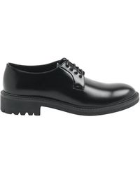 Saint Laurent - Schoenen ,Zwart ,Leer Antoine Lace Up - Lyst