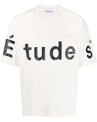 Etudes Studio - Spirit big logo t-shirt études - Lyst