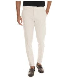 Fay - Trousers > slim-fit trousers - Lyst
