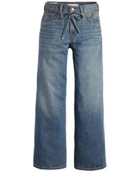 Levi's - Xl Straight Linnen+ Denim Jeans - Lyst