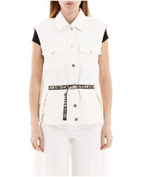 Stella McCartney Belted Vest - Wit