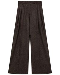 MSGM - Wide Trousers - Lyst