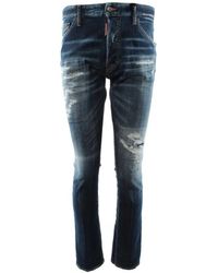 DSquared² - Jeans ,Blauw ,Katoen Cool Guy Blauwe Jeans - Lyst