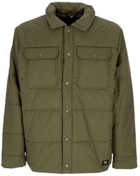 Vans - Davis Mte-1 Pufferjack Donsjack Voor - Lyst