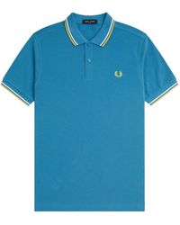 Fred Perry - Double Stripe Polo M3600 - Lyst