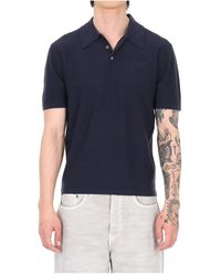 A.P.C. - Polo Aus Baumwoll-Kaschmir Mit Tasche - Lyst