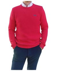 Aeronautica Militare - Round-Neck Knitwear - Lyst
