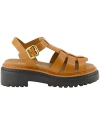 Prada - Flat Sandals - Lyst