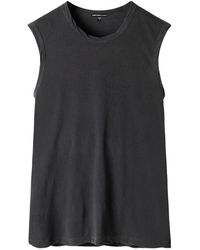 James Perse - Sleeveless Muscle Tank - Lyst
