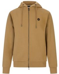 HUGO - Hoodies & Sweatvesten ,Bruin ,Katoen C-Spence 01 - Lyst