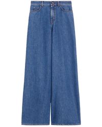 Max Mara - Jeans ,Blauw ,Denim Pantalone - Lyst