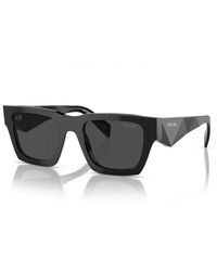 Prada - Klassische Pillow Form Sonnenbrille - Lyst