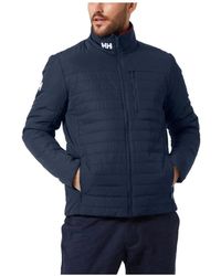Helly Hansen - Jassen ,Blauw ,Polyester Crew Insulator Jacket 2.0 - Lyst