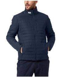 Helly Hansen - Jassen ,Blauw ,Polyester Crew Insulator Jacket 2.0 - Lyst