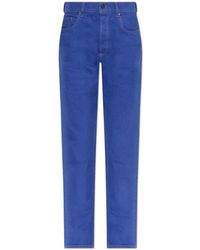 Versace - Jeans ,Paars ,Katoen Straight-Leg Jeans - Lyst