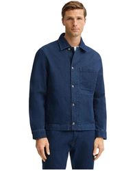Joop! - Denim Jack Met Logoaccenten - Lyst