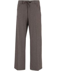 DARKPARK - Broeken ,Bruin ,Polyester Iris Broek - Lyst