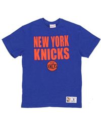 Mitchell & Ness - New York Knicks Nba Tee - Lyst