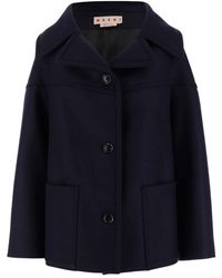 Marni Coat - Blauw