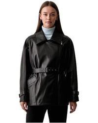 Trussardi - Jassen Leren Jassen - Lyst