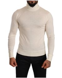 Dolce & Gabbana - Kasjmier Coltrui Pullover - Lyst