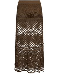Pinko - Midi Skirts - Lyst