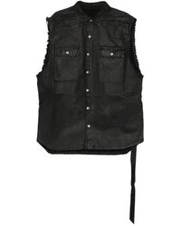 Rick Owens - Sleeveless Tops - Lyst
