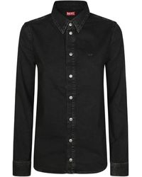 DIESEL - Denim Shirts - Lyst