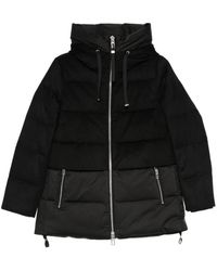DUNO - Jassen ,Zwart ,Wol Keiko Hooded Down Jacket - Lyst