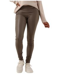 Object - Objbelle Mw Coated Legging - Lyst