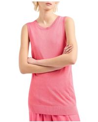ARMANI EXCHANGE - Round-Neck Knitwear - Lyst