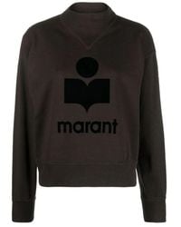 Isabel Marant - Moby Logo Sweatshirt - Lyst