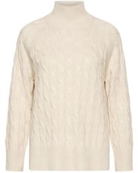 Marella - Truien & Vesten ,Wit ,Wol Mlsgattoni Turtleneck - Lyst