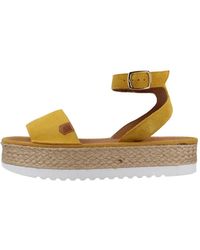POPA - Schoenen ,Geel ,Katoen Kalamis - Lyst