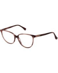 Max Mara - Accessoires ,Roze ,Roze Cat Eye Optische Monturen - Lyst