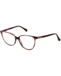 Max Mara - Rosa Cat Eye Optische Brillen - Lyst