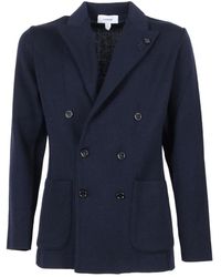 Lardini - Double-Breasted Blazer - Lyst