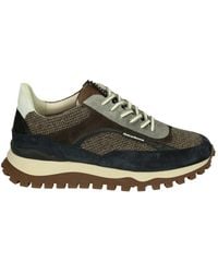 Floris Van Bommel - Casual Braune Lederschuhe Mit Gummisohle - Lyst